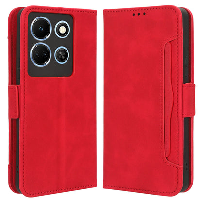 For Infinix Note 30 5G X6711 Flip Stand Phone Case  Multiple Card Slots PU Leather Wallet Cover