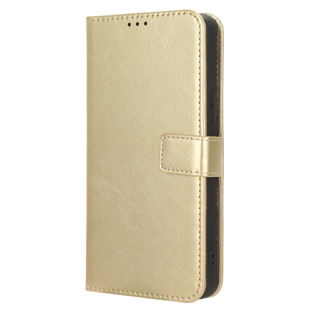 For Infinix Note 30 5G X6711 Crazy Horse Texture Phone Case PU Leather Flip Stand Wallet Cover