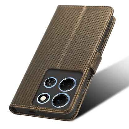 For Infinix Note 30 5G X6711 PU Leather Wallet Phone Case Diamond Texture Phone Stand Cover