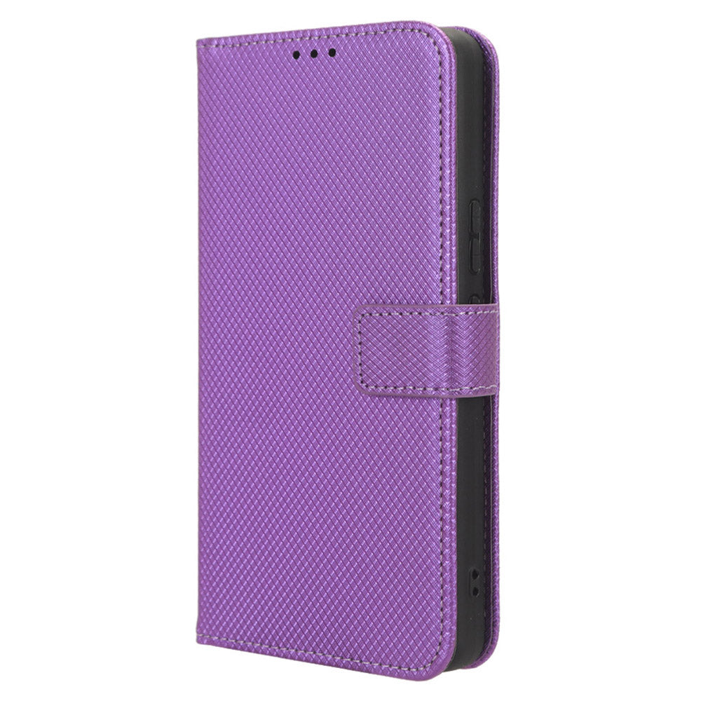 For Infinix Note 30 5G X6711 PU Leather Wallet Phone Case Diamond Texture Phone Stand Cover