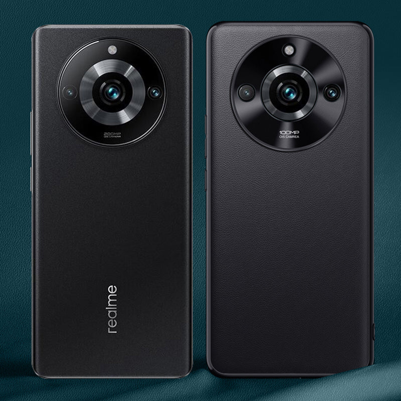 For Realme 11 Pro 5G PU Leather Coated TPU + PC Phone Case Metal Lens Protection Anti-Scratch Cover