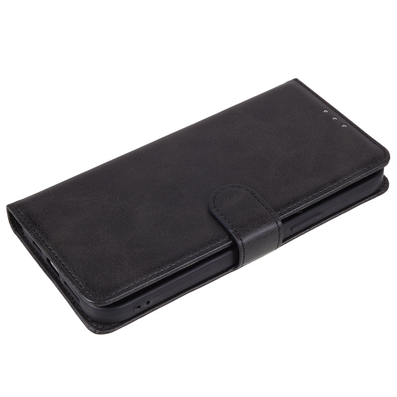 For Huawei P60 / P60 Pro Calf Texture Stand Cover Magnetic Clasp Leather Wallet Phone Case
