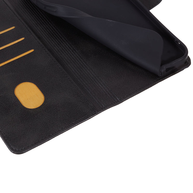 For Huawei P60 / P60 Pro Calf Texture Stand Cover Magnetic Clasp Leather Wallet Phone Case
