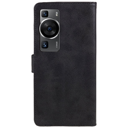 For Huawei P60 / P60 Pro Calf Texture Stand Cover Magnetic Clasp Leather Wallet Phone Case