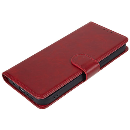For Huawei P60 / P60 Pro Calf Texture Stand Cover Magnetic Clasp Leather Wallet Phone Case