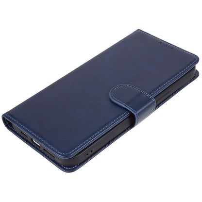 For Huawei P60 / P60 Pro Calf Texture Stand Cover Magnetic Clasp Leather Wallet Phone Case