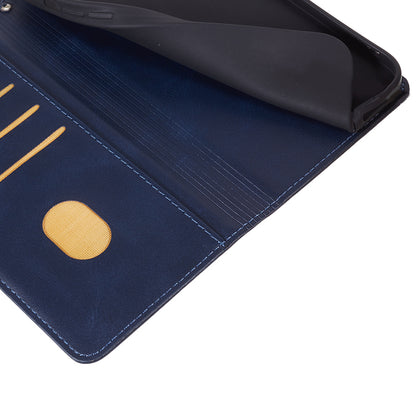 For Huawei P60 / P60 Pro Calf Texture Stand Cover Magnetic Clasp Leather Wallet Phone Case