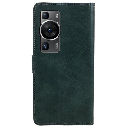 For Huawei P60 / P60 Pro Calf Texture Stand Cover Magnetic Clasp Leather Wallet Phone Case