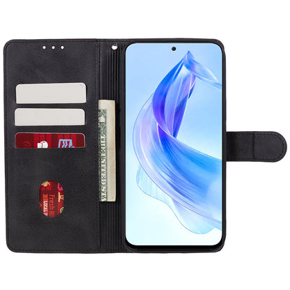 For Honor X40 5G / X9a 5G / Magic5 Lite 5G PU Leather Anti-fall Phone Case Calf Texture Wallet Stand Cover
