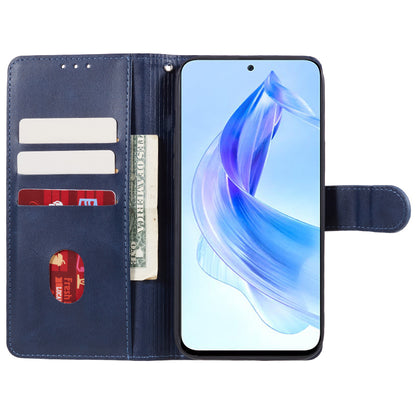 For Honor X40 5G / X9a 5G / Magic5 Lite 5G PU Leather Anti-fall Phone Case Calf Texture Wallet Stand Cover
