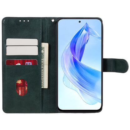 For Honor X40 5G / X9a 5G / Magic5 Lite 5G PU Leather Anti-fall Phone Case Calf Texture Wallet Stand Cover