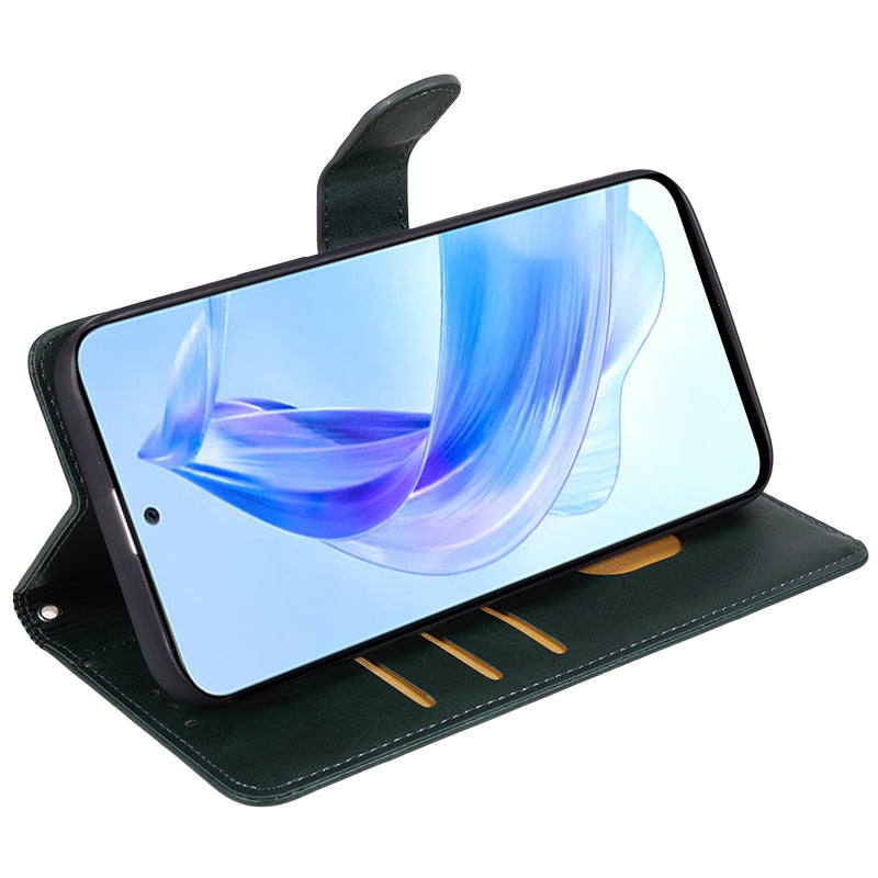 For Honor X40 5G / X9a 5G / Magic5 Lite 5G PU Leather Anti-fall Phone Case Calf Texture Wallet Stand Cover