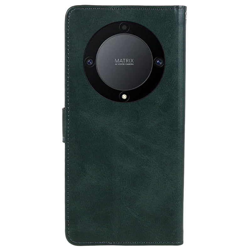 For Honor X40 5G / X9a 5G / Magic5 Lite 5G PU Leather Anti-fall Phone Case Calf Texture Wallet Stand Cover