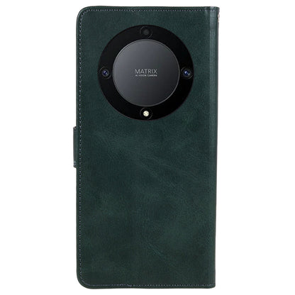 For Honor X40 5G / X9a 5G / Magic5 Lite 5G PU Leather Anti-fall Phone Case Calf Texture Wallet Stand Cover