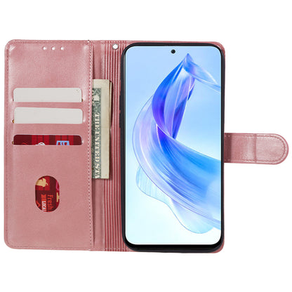 For Honor X40 5G / X9a 5G / Magic5 Lite 5G PU Leather Anti-fall Phone Case Calf Texture Wallet Stand Cover