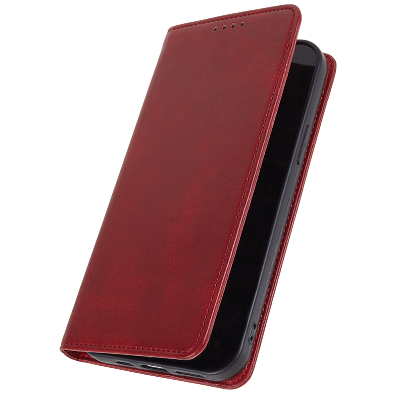 For Huawei P60 / P60 Pro Calf Texture PU Leather Case Business Style Wallet Stand Phone Cover