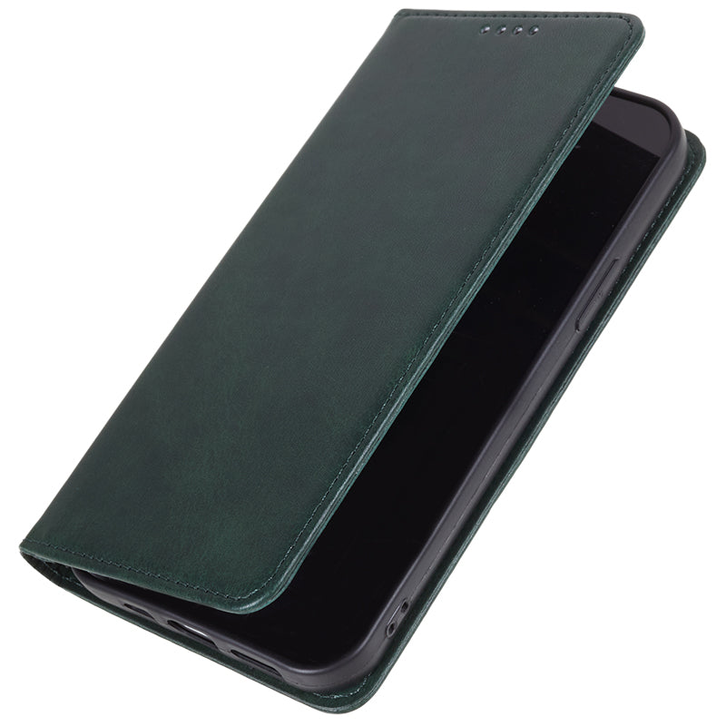 For Huawei P60 / P60 Pro Calf Texture PU Leather Case Business Style Wallet Stand Phone Cover