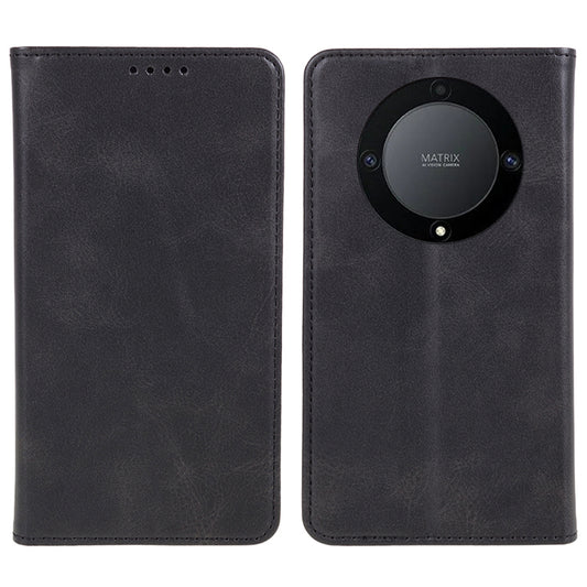 For Honor X40 5G / X9a 5G / Magic5 Lite 5G PU Leather Phone Case Calf Texture Wallet Stand Protective Cover