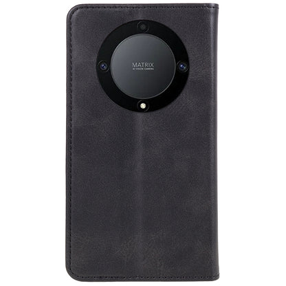For Honor X40 5G / X9a 5G / Magic5 Lite 5G PU Leather Phone Case Calf Texture Wallet Stand Protective Cover