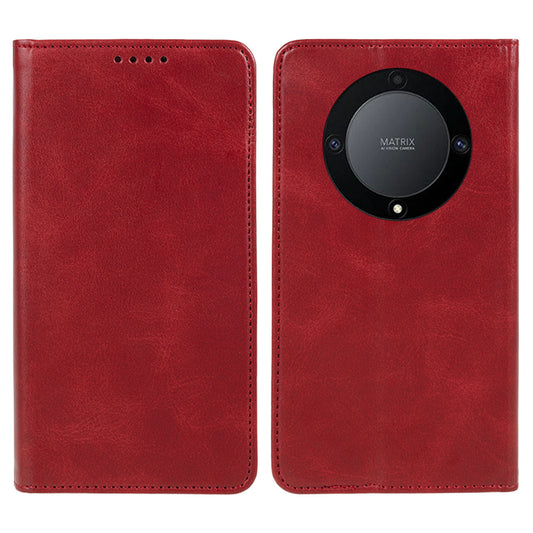 For Honor X40 5G / X9a 5G / Magic5 Lite 5G PU Leather Phone Case Calf Texture Wallet Stand Protective Cover
