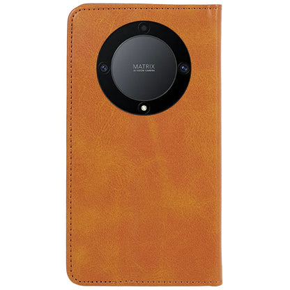 For Honor X40 5G / X9a 5G / Magic5 Lite 5G PU Leather Phone Case Calf Texture Wallet Stand Protective Cover