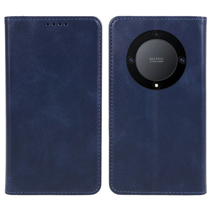 For Honor X40 5G / X9a 5G / Magic5 Lite 5G PU Leather Phone Case Calf Texture Wallet Stand Protective Cover