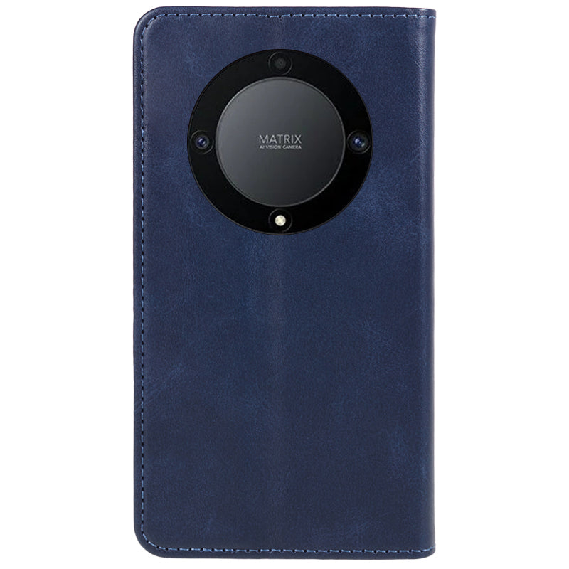 For Honor X40 5G / X9a 5G / Magic5 Lite 5G PU Leather Phone Case Calf Texture Wallet Stand Protective Cover