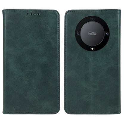 For Honor X40 5G / X9a 5G / Magic5 Lite 5G PU Leather Phone Case Calf Texture Wallet Stand Protective Cover