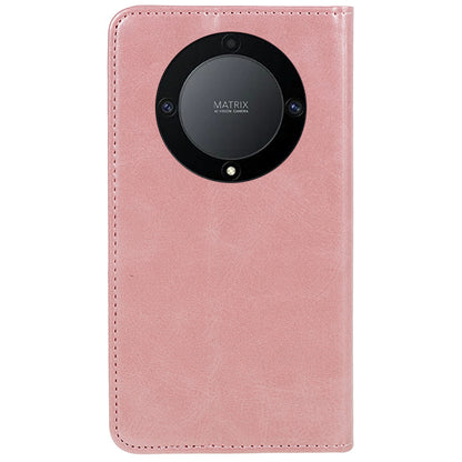 For Honor X40 5G / X9a 5G / Magic5 Lite 5G PU Leather Phone Case Calf Texture Wallet Stand Protective Cover