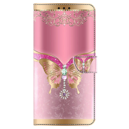 For Samsung Galaxy S23 Ultra 3D Pattern Phone Case PU Leather Wallet Stand Cover