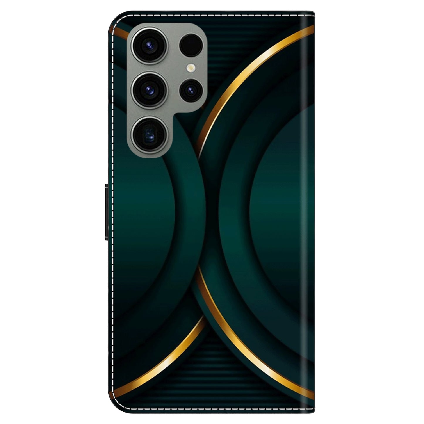 For Samsung Galaxy S23 Ultra 3D Pattern Phone Case PU Leather Wallet Stand Cover