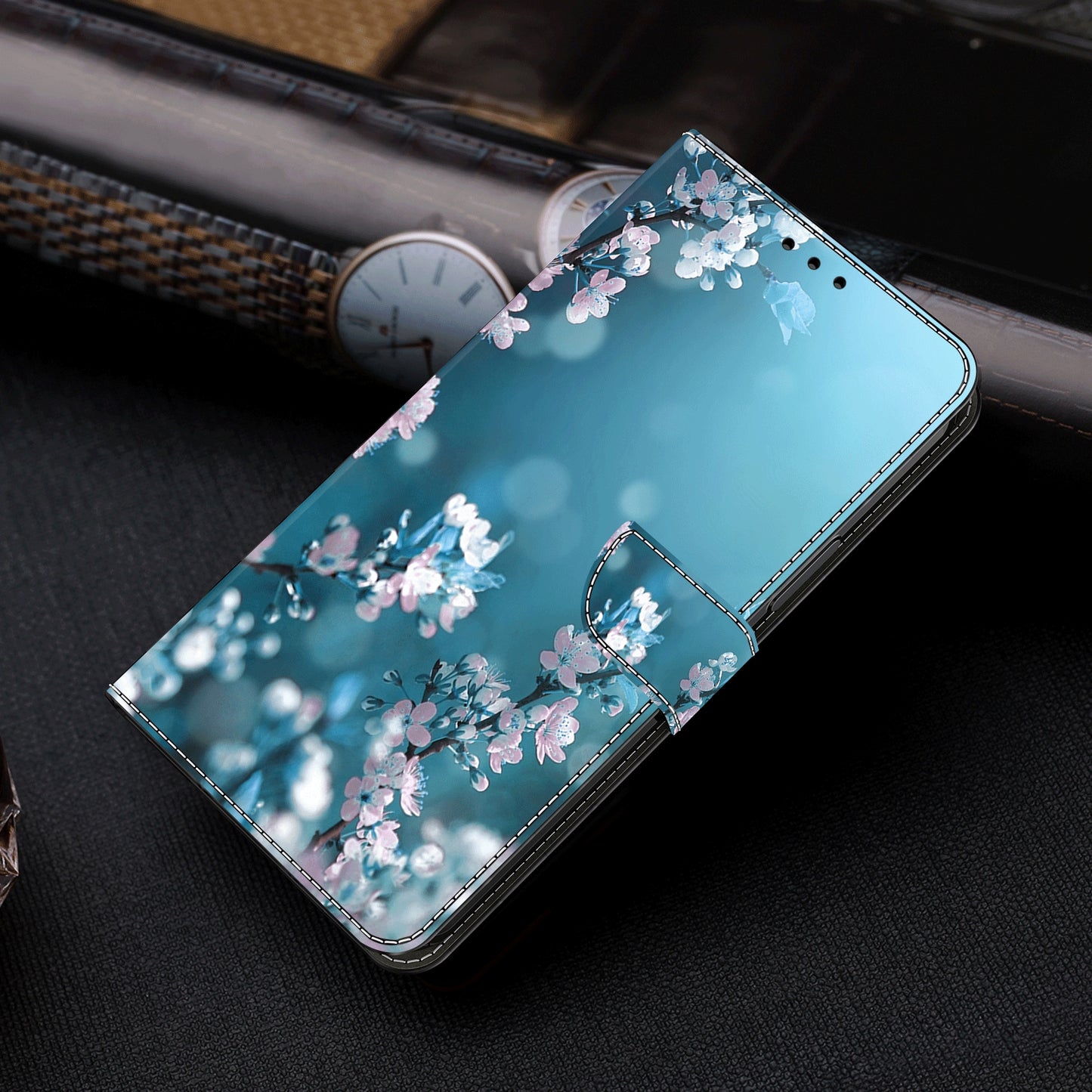 For Samsung Galaxy S23 Ultra 3D Pattern Phone Case PU Leather Wallet Stand Cover