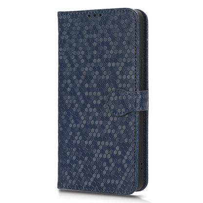 For Infinix Note 30 5G Leather Wallet Phone Case Dot Imprinted Shockproof Stand Cover
