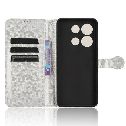 For Infinix Note 30 5G Leather Wallet Phone Case Dot Imprinted Shockproof Stand Cover