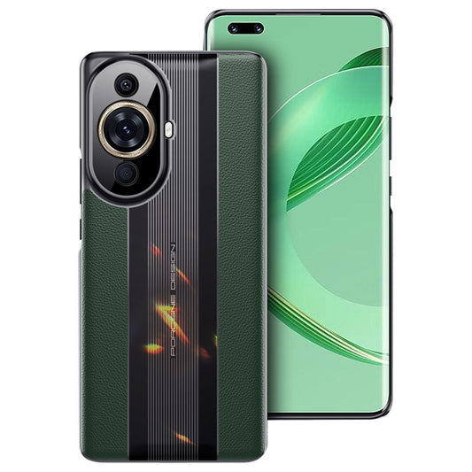 For Huawei nova 11 Pro / nova 11 Ultra Anti-fall PU Leather Coated PC Phone Cover Phone Case