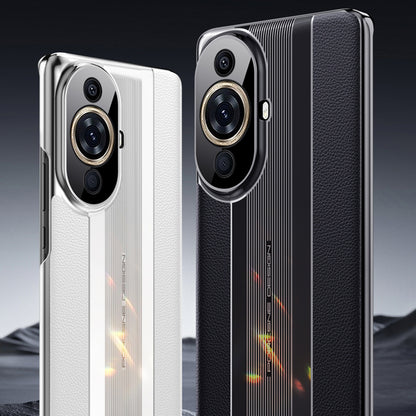 For Huawei nova 11 Pro / nova 11 Ultra Anti-fall PU Leather Coated PC Phone Cover Phone Case