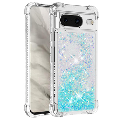 YB Quicksand Series-1 for Google Pixel 8 Sparkle Flowing Case TPU Corner Cushion Phone Cover