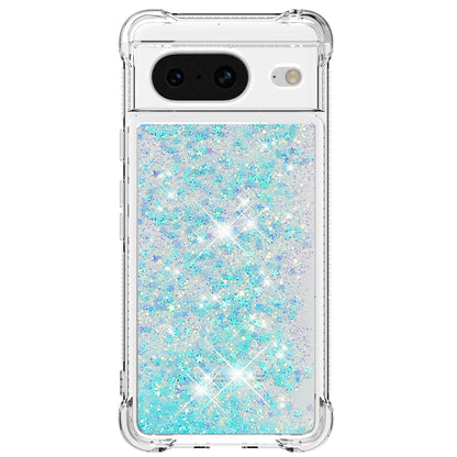 YB Quicksand Series-1 for Google Pixel 8 Sparkle Flowing Case TPU Corner Cushion Phone Cover