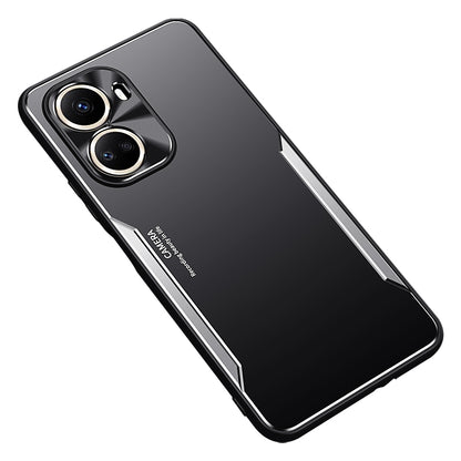 For Huawei nova 10 SE 4G Phone Case Anti-scratch Aluminium Alloy+TPU Smartphone Cover