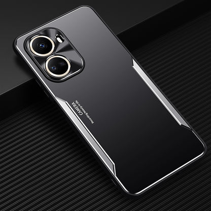 For Huawei nova 10 SE 4G Phone Case Anti-scratch Aluminium Alloy+TPU Smartphone Cover