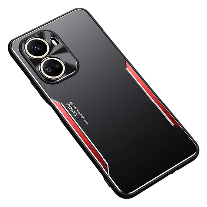 For Huawei nova 10 SE 4G Phone Case Anti-scratch Aluminium Alloy+TPU Smartphone Cover