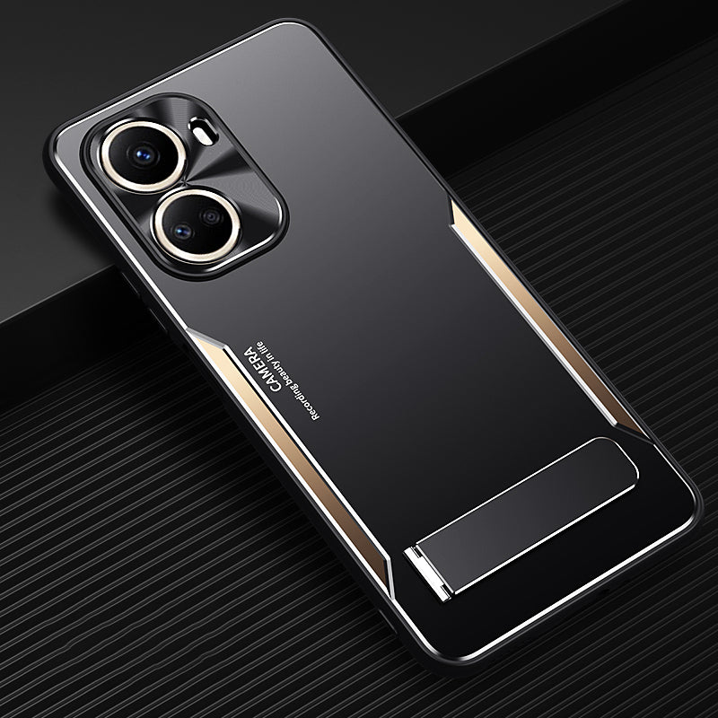 For Huawei nova 10 SE 4G Anti-scratch Phone Cover TPU+Aluminium Alloy Kickstand Case