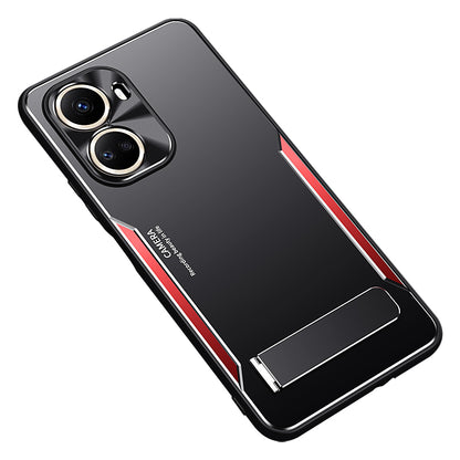 For Huawei nova 10 SE 4G Anti-scratch Phone Cover TPU+Aluminium Alloy Kickstand Case