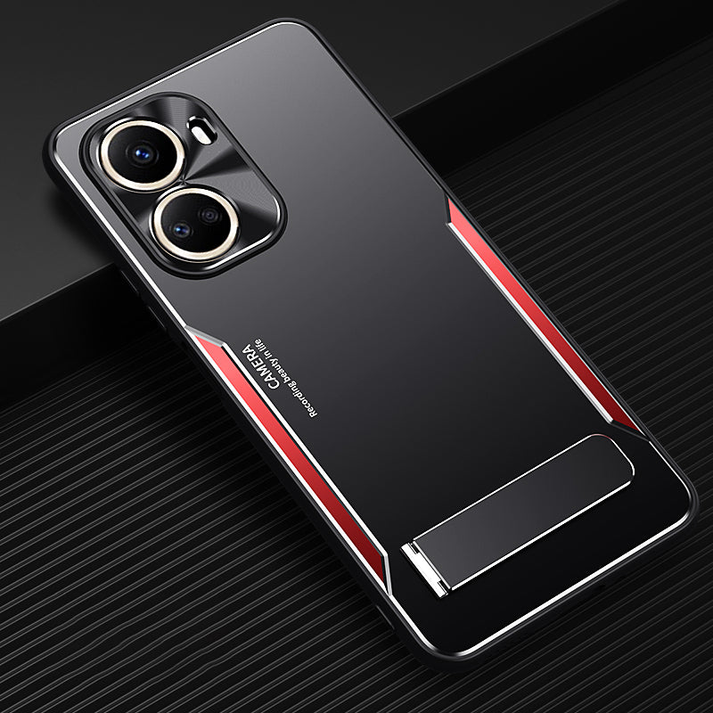 For Huawei nova 10 SE 4G Anti-scratch Phone Cover TPU+Aluminium Alloy Kickstand Case