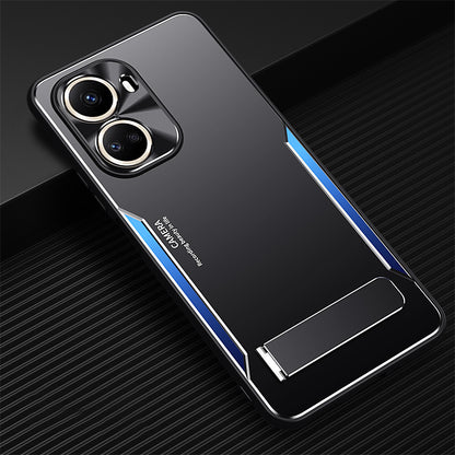 For Huawei nova 10 SE 4G Anti-scratch Phone Cover TPU+Aluminium Alloy Kickstand Case