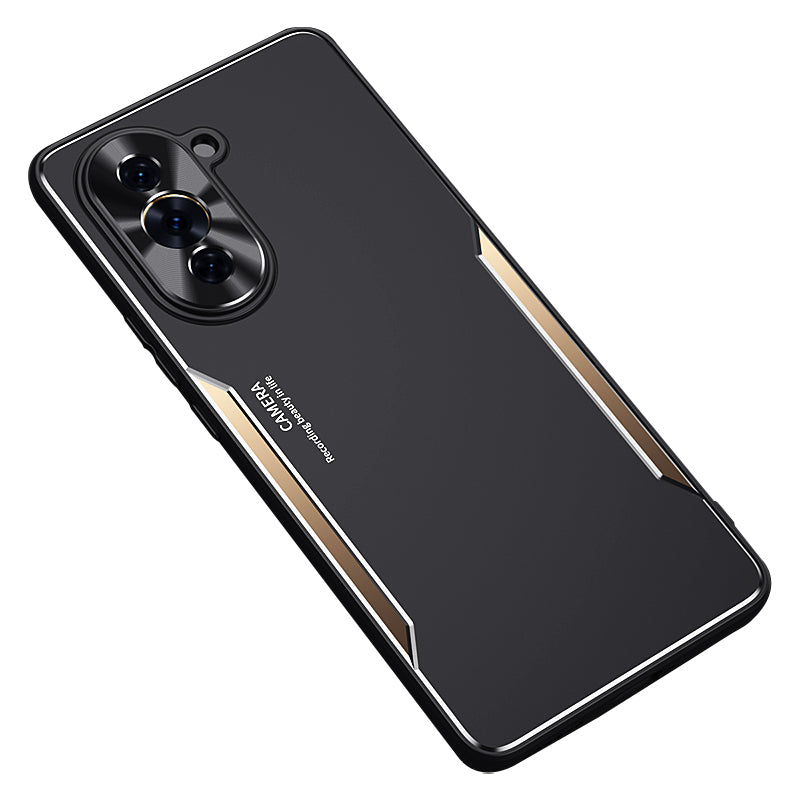For Huawei nova 10 4G Anti-drop Phone Case Aluminium Alloy + TPU Cell Phone Cover