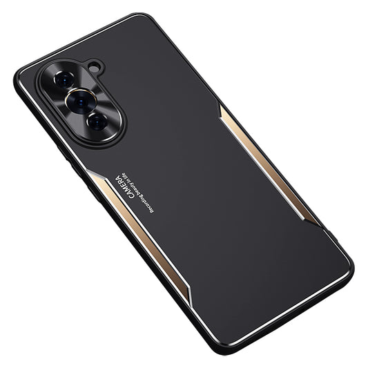 For Huawei nova 10 4G Anti-drop Phone Case Aluminium Alloy + TPU Cell Phone Cover