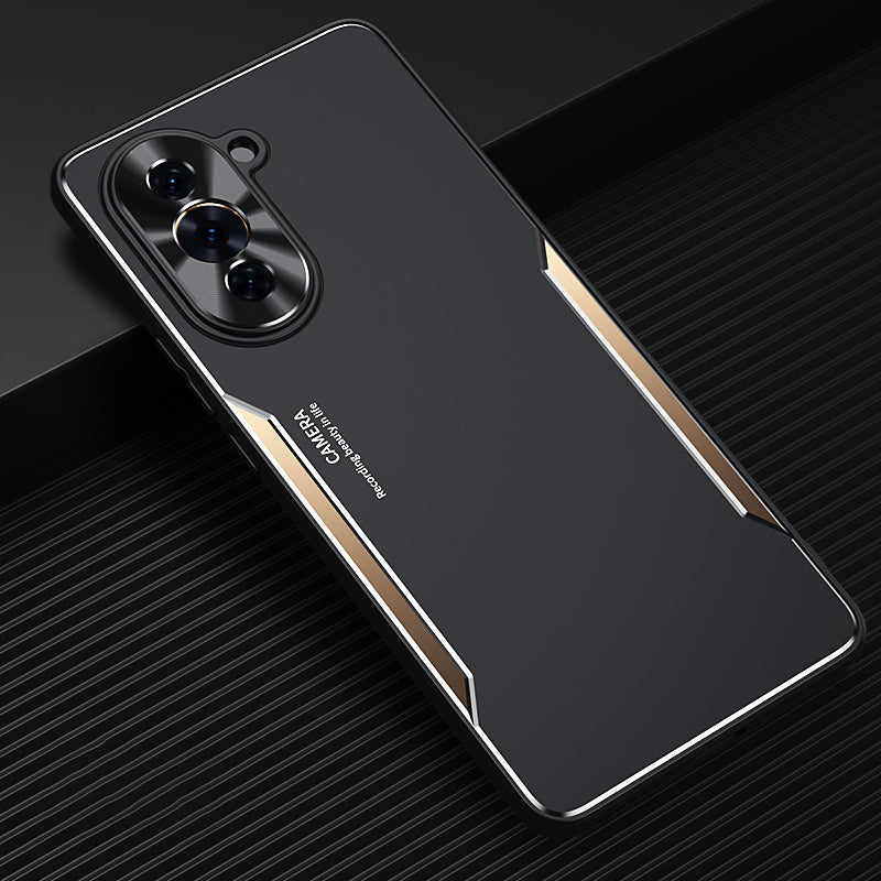 For Huawei nova 10 4G Anti-drop Phone Case Aluminium Alloy + TPU Cell Phone Cover