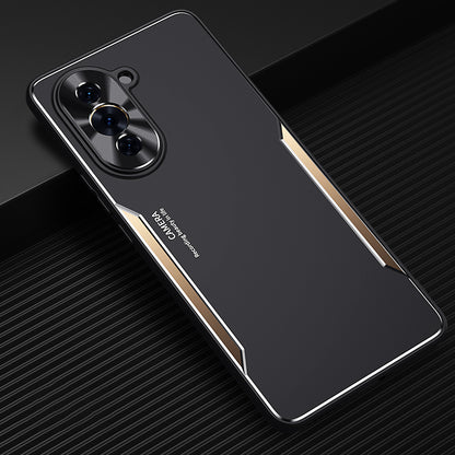 For Huawei nova 10 4G Anti-drop Phone Case Aluminium Alloy + TPU Cell Phone Cover