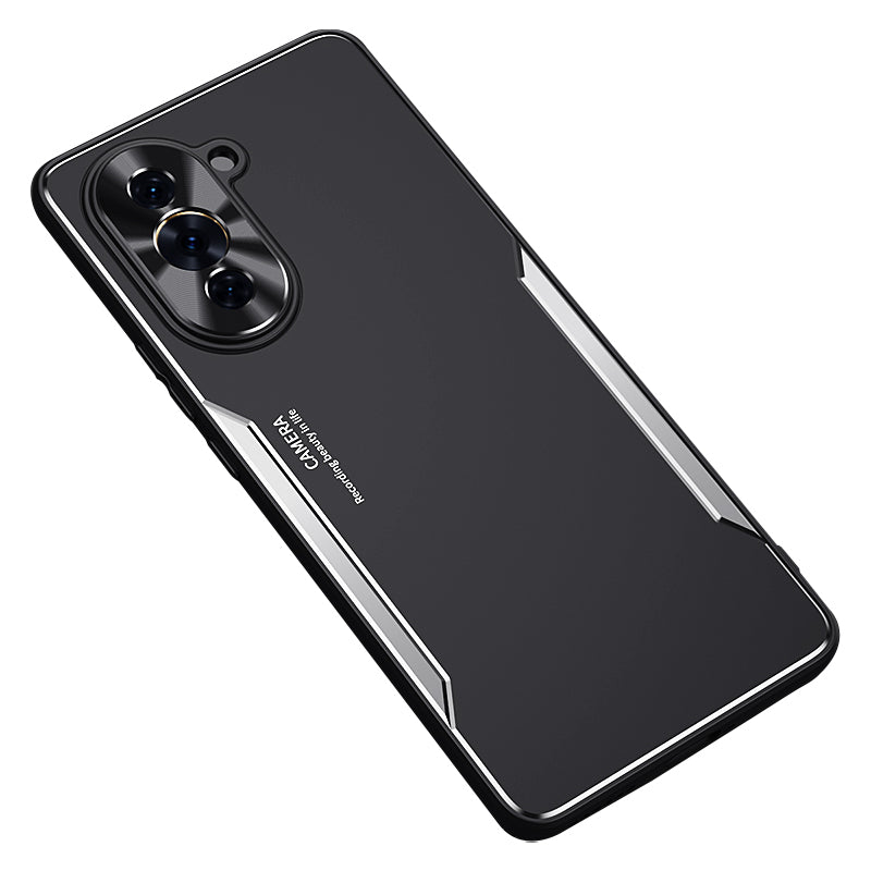 For Huawei nova 10 4G Anti-drop Phone Case Aluminium Alloy + TPU Cell Phone Cover